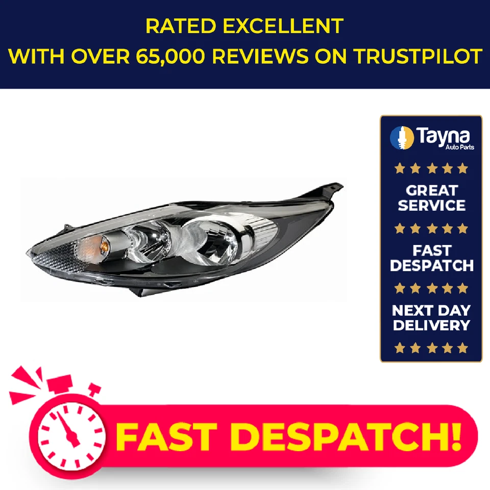 Faro faro para FORD FIESTA Mk6 TDCi 1.5D derecho 2012 O/S lado del conductor nuevo Foto 1 de 4