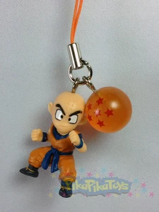 Krilin - Dragon Ball Z Kai Chara Correa Serie 4 Teléfono Dije Vendedor de EE. UU. - Imagen 1 de 1
