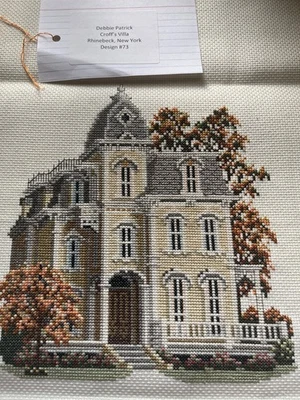 rare~Finished Debbie Patrick  Croff’s Villa Rhinebeck - Image 1 of 2
