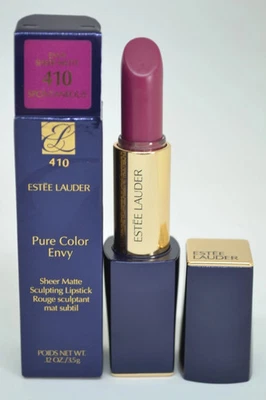 Lápiz labial mate Esculpido Estee Lauder Pure Color Envy ~ #410 ESPONTÁNEO ~ NUEVO Foto 1 de 4