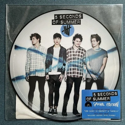 5 SECONDS OF SUMMER- 5 Seconds of Summer- SEALED!- Special Edition Picture Disc - Image 1 of 4