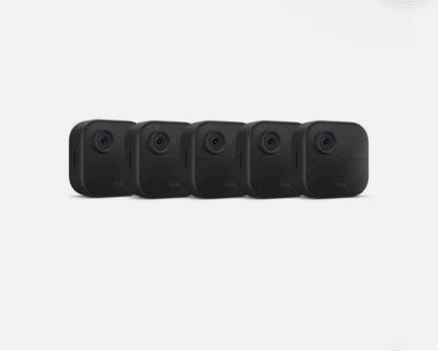 Blink Outdoor 4 Wireless Security Camera System 5 Pack Black (4th Gen) New - Image 1 of 3