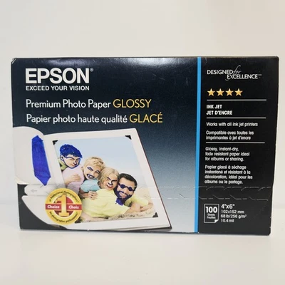 Epson S041727 Premium Photo Paper - 100 Sheets - Image 1 of 4