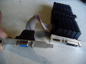 AU SELLER GIGABYTE GV-N710 2GB Fanless PCIe Card GV-N710-SL-2GL LOW PROFILE - Picture 1 of 3