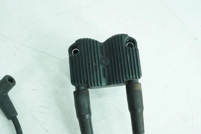 2004 Harley Softail FLSTFI Fat Boy OEM Ignition Coil Spark Plugs Cable 31743-01 - Image 1 of 4