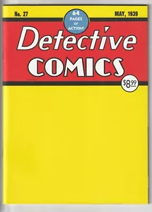 Detective Comics # 27 edición facsímil en blanco casi nuevo DC 2024 - Imagen 1 de 2