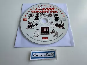 Micro Application - 4000 Cliparts PCX - PC - FR - CD Seul - Photo 1/1
