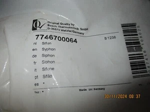 Bosch Buderus 7746700064 Sifon Siphon NEU - Bild 1 von 2