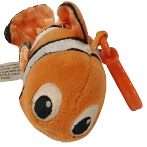 Disney Pixar Finding Nemo Plush Keychain - Clownfish Nemo - Picture 1 of 8