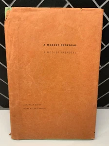 Jonathan Swift Mary Ellen Carroll Modest Proposal A Modist Prepozel 1. 1994 - Bild 1 von 3