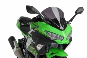 PANTALLA Z-RACING PARA KAWASAKI NINJA 400 2018-2021 DE PUIG SMOKE - Imagen 1 de 8