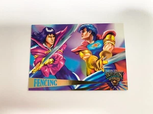 Fencing 1995 Fleer Ultra Skeleton Warriors Card # 32 - Bild 1 von 2