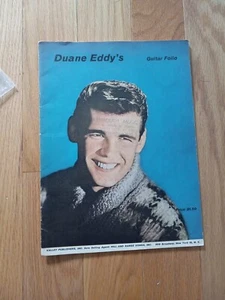 DUANE EDDY'S GUITAR FOLIO SONGBOOK Country Twang Guitar 12 SONGS 1962 - Picture 1 of 3