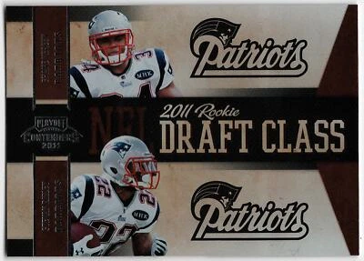 2011  Playoff Contenders Shane Vereen / Stevan Ridley #17 New England Patriots - Image 1 of 2