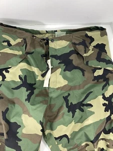 USGI Woodland BDU Camouflage Cold Weather GORETEX Pants Trousers Small Regular - Picture 1 of 4