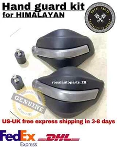 100% Genuine Fits Royal Enfield "HIMALAYAN & SCRAM 411 "HAND GUARD KIT" - Picture 1 of 7