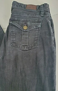 Womens Jeans Size 6medium Classic Fit Ar The Waist Lee. Jeans para Mujer negro  - Picture 1 of 8