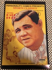 1991 PERSONALITY COMICS PRESENTS SPORTS CLASSICS #1 BABE RUTH COVER