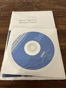 Dell Express Upgrade to Windows Vista 2007 W/ COA New Sealed - Picture 1 of 2