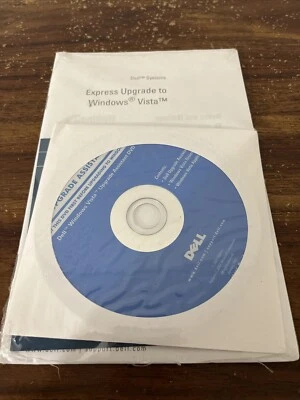 Dell Express Upgrade to Windows Vista 2007 W/ COA New Sealed - Image 1 of 2
