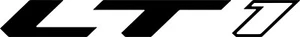 Chevy LT1 Logo Vinyl Decal Stickers; Cars, Racing, Camaro, Corvette, Truck - Picture 1 of 1