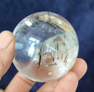 200g TURMALINA NATURAL CUARZO CRISTAL ESFERA CURACIÓN BOLA 1 - Imagen 1 de 23