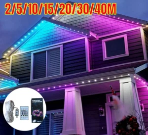 Smart Rainbow LED Permanent Outdoor Light Smartlight App Remote Smart string USB - Picture 1 of 13