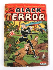 The Black Terror, 1944 Golden Age Comic #9, 1.0 Fair - Picture 1 of 12