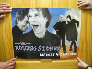 The Rolling Stones Plakat Mosty Babilon Band Shot