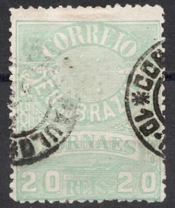RHM:BR J-23  Mi:BR 99 1890 Brazil Correio 20 Rs. CRUZEIROS DO SUL , used - Picture 1 of 2