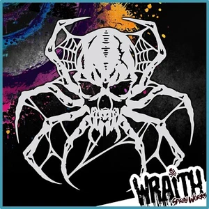 Spider #1 - Reusable Airbrush Stencil Template - Picture 1 of 4