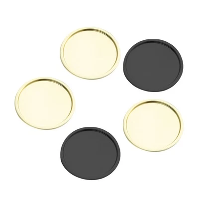  3 Pack Tablett Deko Rund Für Kerzen Runde Tabletts Tischdekorationen Hochzeiten - Bild 1 von 4