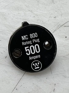 👀WESTINGHOUSE MC 800 500 AMP RATING PLUG 8MC500 - Picture 1 of 5