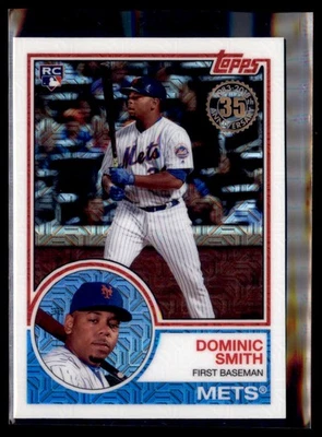 2018 Topps 35th Anniversary Mojo Dominic Smith Mets 36 Rookie Card - Image 1 of 2