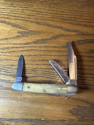 Vintage 80s 1980's AMERICAN BLADE Japan - AB-30 Large Premium Stock Knife - Image 1 of 4