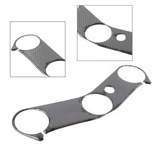 Carbon Gabelbrücke Top Clamp Oberen 3D Aufkleber Für Yamaha YZF-R1 2002-2006 - Picture 1 of 9