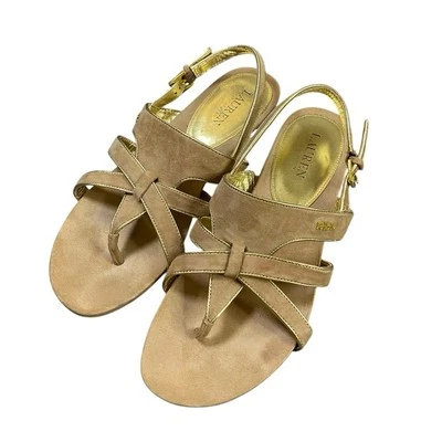 Sandalias de gamuza LRL Lauren Ralph Lauren Lindsay - 11 Foto 1 de 4