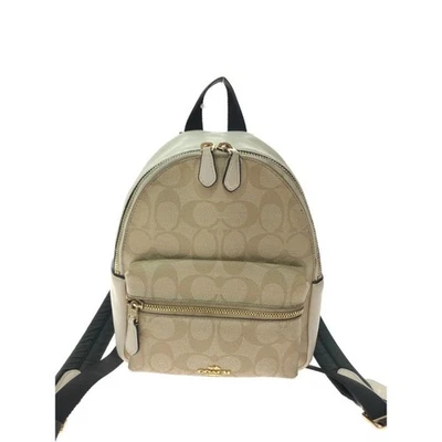 Import duty included  Coach Women's Signature Small Rucksack Beige Backpack - Image 1 of 4