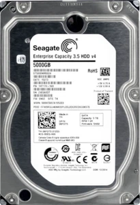 Hard Drive Dell 06FDT5 ST5000NM0024 5TB 7200RPM 128MB SATA III 3.5" Inch - Picture 1 of 3