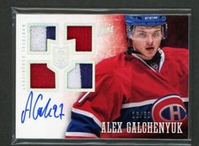 2013-14 Panini Jersey Autograph Prime Holosilver #117 Alex Galchenyuk /50 *16682