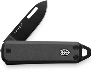 The Elko Knife color Black/Black/Aluminum - Picture 1 of 7