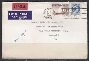 Canada - May 1959 Halifax, NS Domestic Special Delivery Cover - Picture 1 of 1