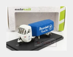 1:43 AUTOCULT Piaggio Ape Pentaro Renntransporter Messerschmitt 1948 ATC08016 Mo - Picture 1 of 2