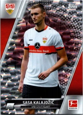 2021-22 Topps Bundesliga #162 Sasa Kalajdzic Speckle Foil - Image 1 of 2