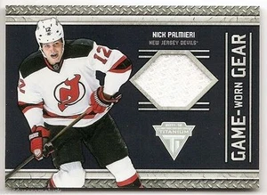 11/12 TITANIUM GAME-WORN GEAR JERSEY Nick Palmieri #99 - Picture 1 of 1