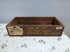 Vintage Wood Crate Government 6 Long Rifle Ammunition Empty Small Ammo Crate
