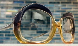 Balenciaga Style Oversized Round Square Multicolor Gradient Exquisite Sunglasses - Picture 1 of 17