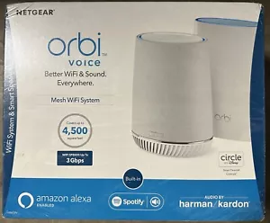 Sistema WiFi Netgear Orbi AC3000 e smart speaker NUOVO RBK50V-100NAS - Foto 1 di 3