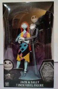 Figura Vinilo Pesadilla Antes de Navidad Jack & Sally 7" Disney CultureFly - Imagen 1 de 6