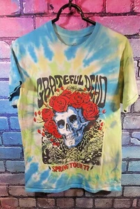 Grateful Dead Shirt Men's Size M Tie Dye Spring Tour 77 Skeleton Roses 2020 - Picture 1 of 3